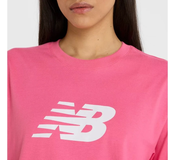 Tričko New Balance Sport Jersey Relaxed Logo W WT43583DAB