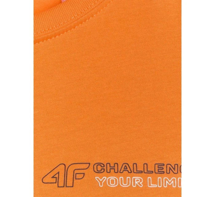 Chlapecké tričko s potiskem 4F 4FJWAW25TTSHM2415-70S Chlapecké tričko s potiskem 4F 4FJWAW25TTSHM2415-70S