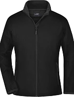 Daiber JN 1129 Dámská 2-vrstvá promo softshellová bunda 02.1129 black/black