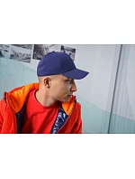 Atlantis Headwear Bond-S 6 panelová polyesterová elastická kšiltovka 33.0229 navy Atlantis Headwear Bond-S 6 panelová polyesterová elastická kšiltovka 33.0229 navy