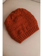 Čepice s rolováním Magda K293 camel