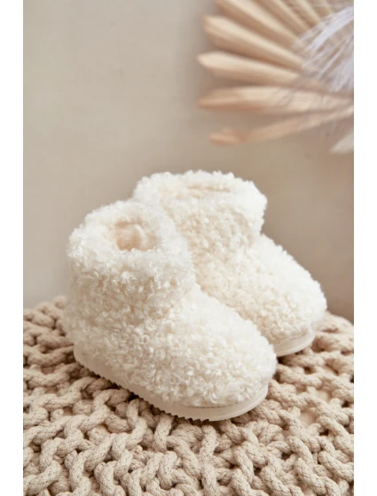 Dětské Sněhule S Kožíškem  Světle Béžové model 21678970 - Boto