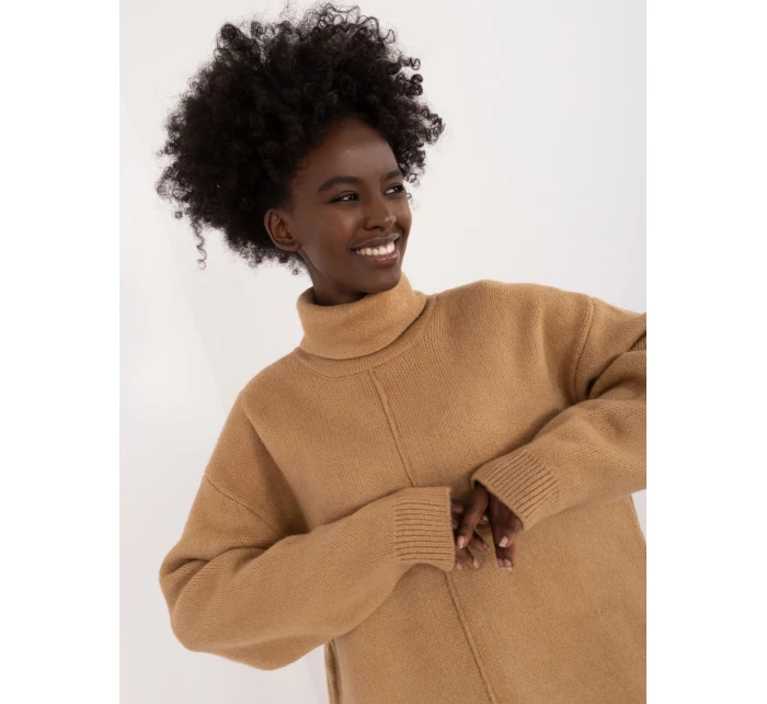 Sukienka BA SK model 20301558 camelowy - FPrice