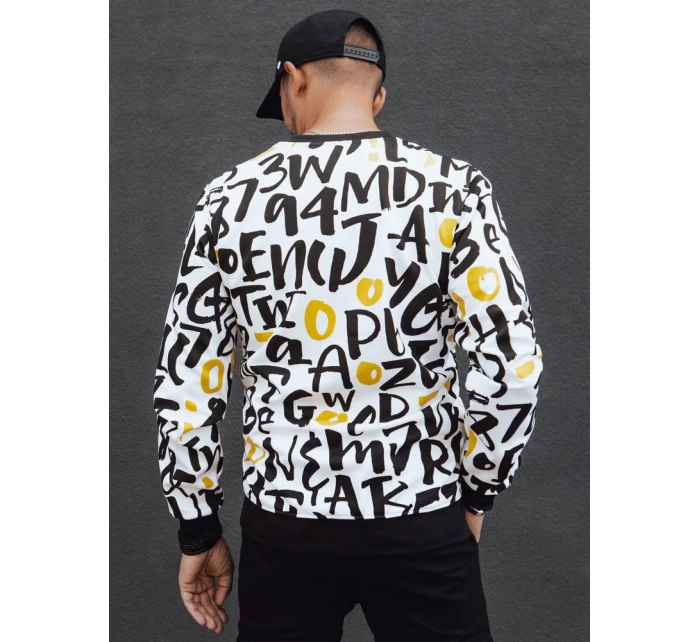 FashionStreet pánská bílá mikina BX5761