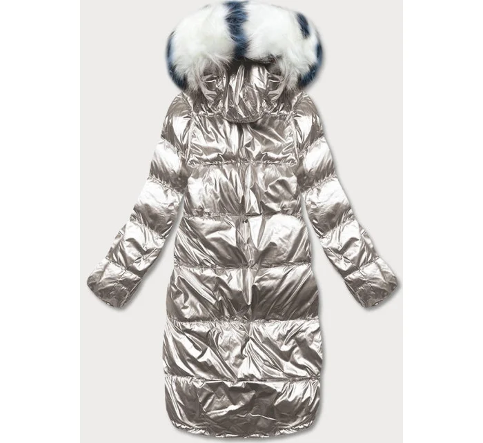 DWUSTRONNA METALICZNA KURTKA ZIMOWA model 21243694 - MINORITY