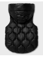 prošívaná dámská vesta se stahovacími boky model 21483426 - J.STYLE prošívaná dámská vesta se stahovacími boky model 21483426 - J.STYLE