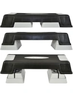 AEROBIC STEPPER 70X28CM 3 STUPNĚ NASTAVITELNÝ ENERO FIT