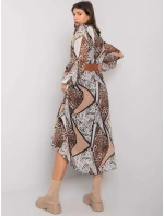 Šaty LC SK 22K 3038.78P černá a béžová