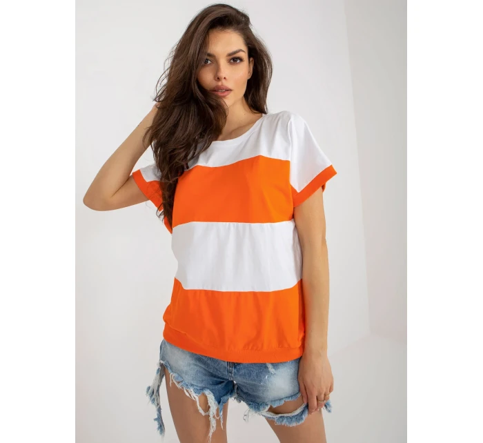 Bluzka RV BZ model 21153744 pomarańczowy - FPrice Bluzka RV BZ model 21153744 pomarańczowy - FPrice