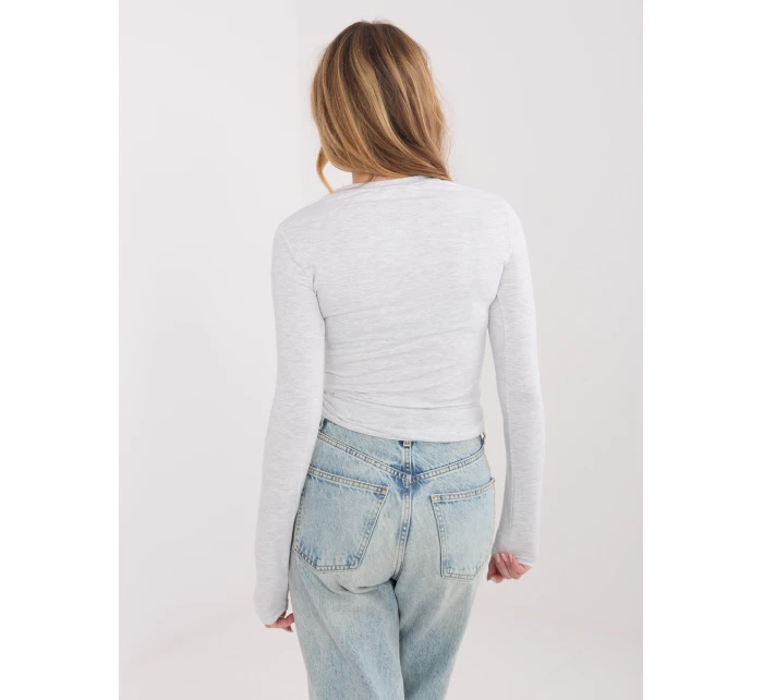 Bluzka WT BZ model 21875342 jasny szary - FPrice