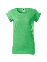 Fusion tričko dámské zelený melír