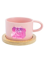 růžový hrníček makronka 200 ml model 22103962 - Giftela