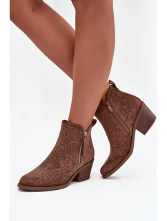 Boty na podpatku model 222515 Step in style