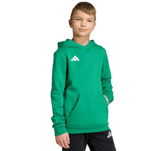 Dětská mikina adidas Entrada 26 Hoody zelená JZ6563