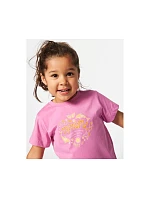 Tričko RIP CURL Rainbow Logo/Desto Tee-Girl, růžové
