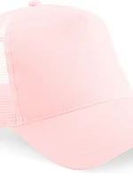 Beechfield B 640B Dětská 5 panelová kšiltovka Trucker 53.640B pastel pink/pastel pink