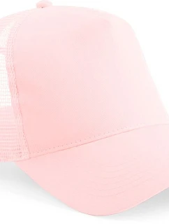 B Dětská 5 panelová kšiltovka Trucker 53. pastel pink model 22482127 - Beechfield