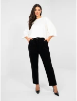 Spodnie MI SP model 22011407 czarny - FPrice Spodnie MI SP model 22011407 czarny - FPrice