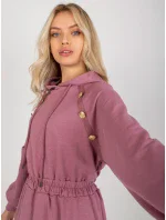 Dámské šaty RV SK 8336 tmavě růžové Dámské šaty RV SK 8336 tmavě růžové