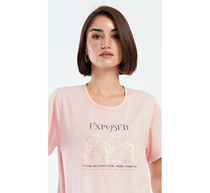 Dámské domácí šaty s krátkým rukávem Michaela