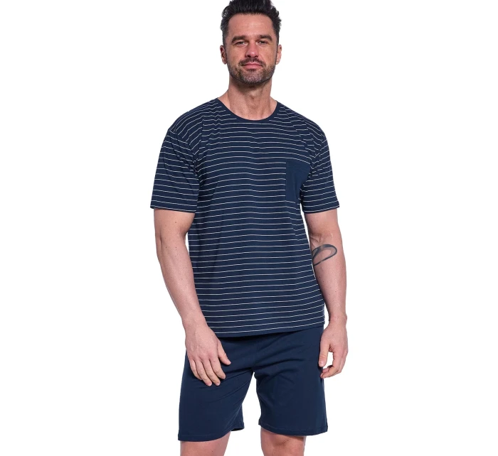 Pánské pyžamo model 21044335 Lagoon - Cornette Pánské pyžamo model 21044335 Lagoon - Cornette