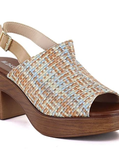 Dámské sandály na pletené tyči M.Daszynski MR23126-7