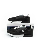 U.S. Polo Assn sportovní boty tenisky pánské módní pohodlné černé