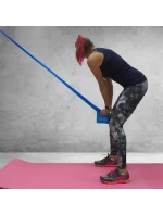 Fitness elastické LONG MEDIUM modré DK model 21155498 - PROfit