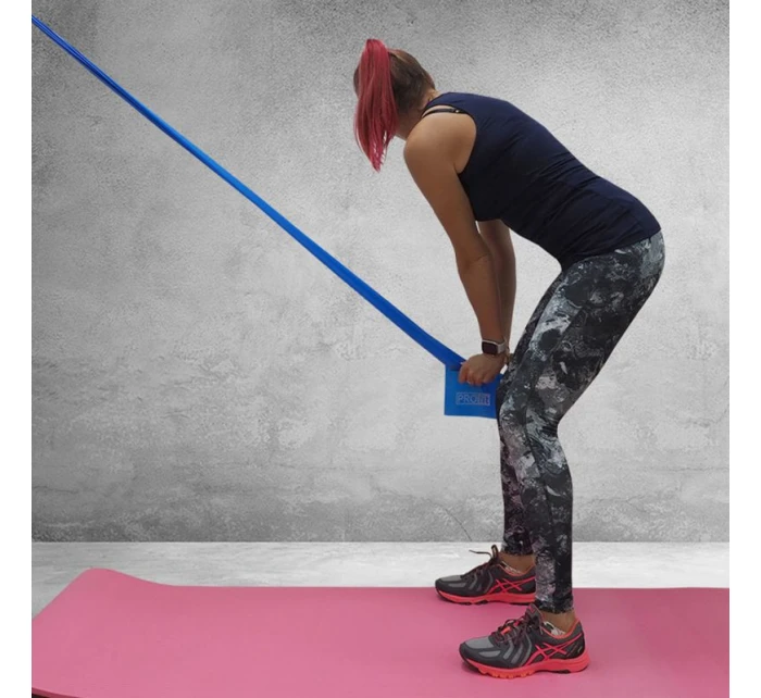 Fitness elastické LONG MEDIUM modré DK model 21155498 - PROfit