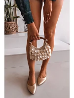 Baleríny z Eko Kůže Zlaté model 22091917 - Boto Baleríny z Eko Kůže Zlaté model 22091917 - Boto