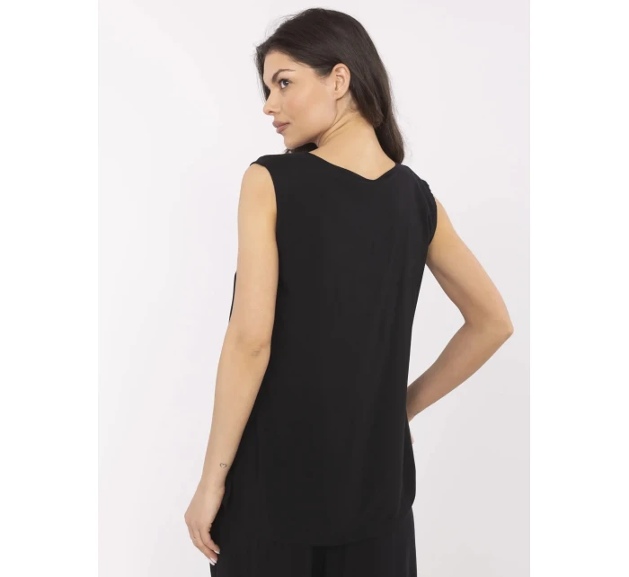 Bluzka model 21057835 czarny - FPrice Bluzka model 21057835 czarny - FPrice