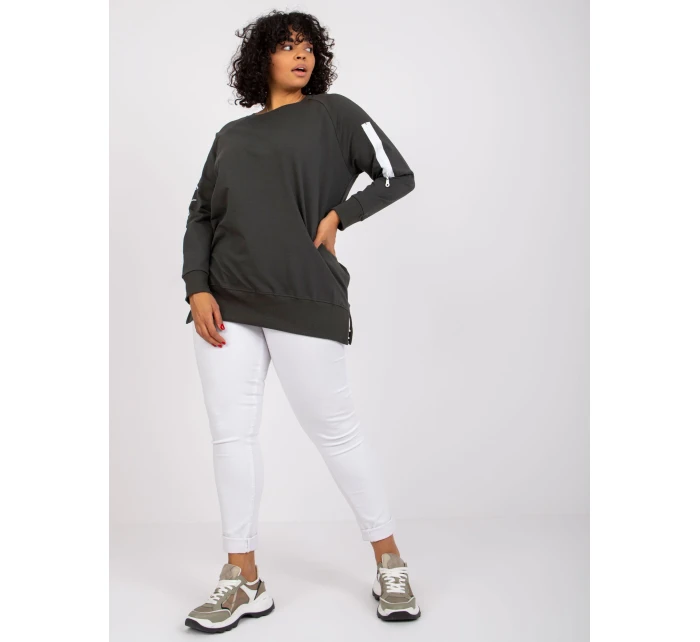 Tunika RV TU 7158.76P tmavá khaki