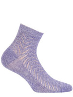 Dámské ponožky s lesklou model 15110005 - Wola