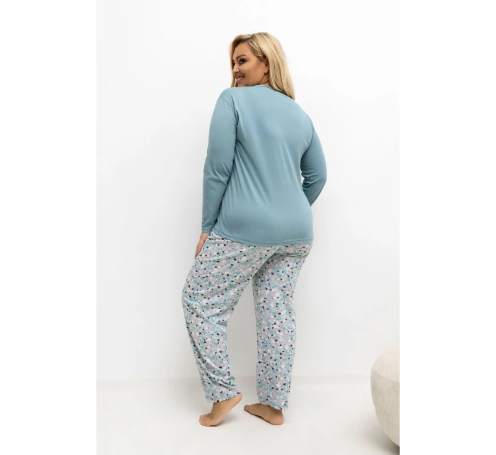 Pohodlná pyžama pro plnoštíhlé model 221183 Forever Pink Pohodlná pyžama pro plnoštíhlé model 221183 Forever Pink