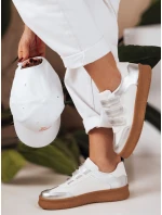 Dámské tenisky na suchý zip SOLEFIT silver FashionStreet ZY0633