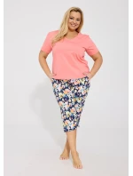 Pyžamo model 21945373 Violetta kr/r 3XL5XL - Cornette