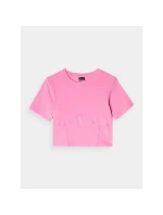 Crop top slim smooth dámský 4F 4FRAW24TTSHF2581-54S