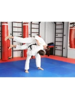 Bezpečnostní certifikovaná podložka na cvičení - Puzzle 1x1m - Tatami 26mm Bezpečnostní certifikovaná podložka na cvičení - Puzzle 1x1m - Tatami 26mm