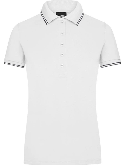 Daiber JN 985 Dámské piqué polo 02.0985 white/navy Daiber JN 985 Dámské piqué polo 02.0985 white/navy