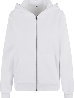 BY 290 Dámská mikina s kapucí z těžké bavlny "Fluffy" model 22469802 white - Build your Brand