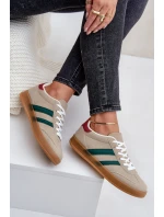 Dámské Nízké Tenisky Béžové Ennorwen