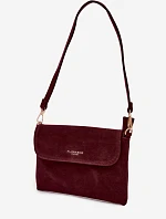 Malá Kabelka Listonoška z Eko Semiše Bordó Lucelle