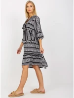 Šaty model 17408254 černobílé - FPrice
