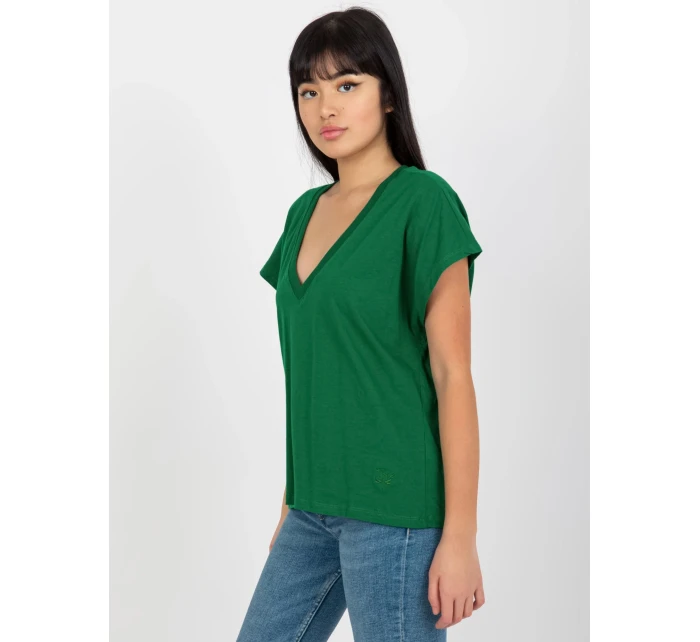 Dámské tričko TW TS 2005.43 tmavě zelená - FPrice