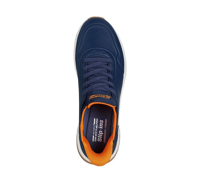 Pánské boty Skechers Bobs Squad 4 Direct Step navy blue 118424 NVY
