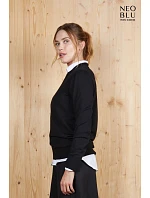 Women Dámský svetr deep black model 22500656 - NEOBLU