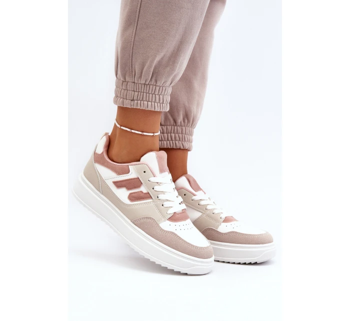 Dámské nízké tenisky béžové model 21651093 - Boto