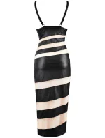 Šaty V-10879 černé - Axami