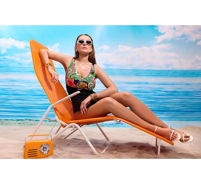 Vyztužené plavky Ava SKJ 67 Maxi Royal Wild Vyztužené plavky Ava SKJ 67 Maxi Royal Wild