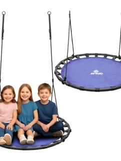 ZAHRADNÍ HOUPAČKA ČAPÍ HNÍZDO 120CM MODRÁ